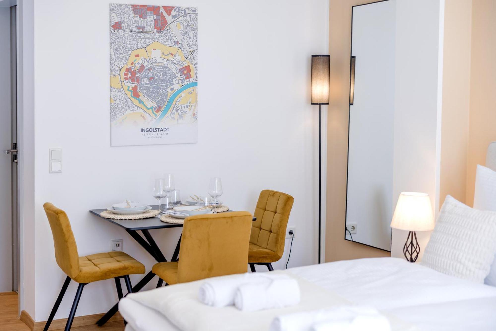 Apartment Lumen Homes - Altstadt-studio Direkt Im Zentrum, Kueche, Netflix, Oeffentlicher Parkplatz Ums Eck Ingolstadt